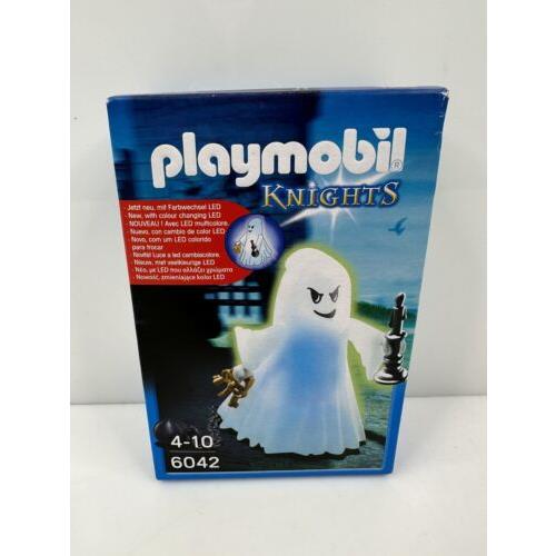 2013 Playmobil 6042 Knights Ghost Color Led Lights White Htf