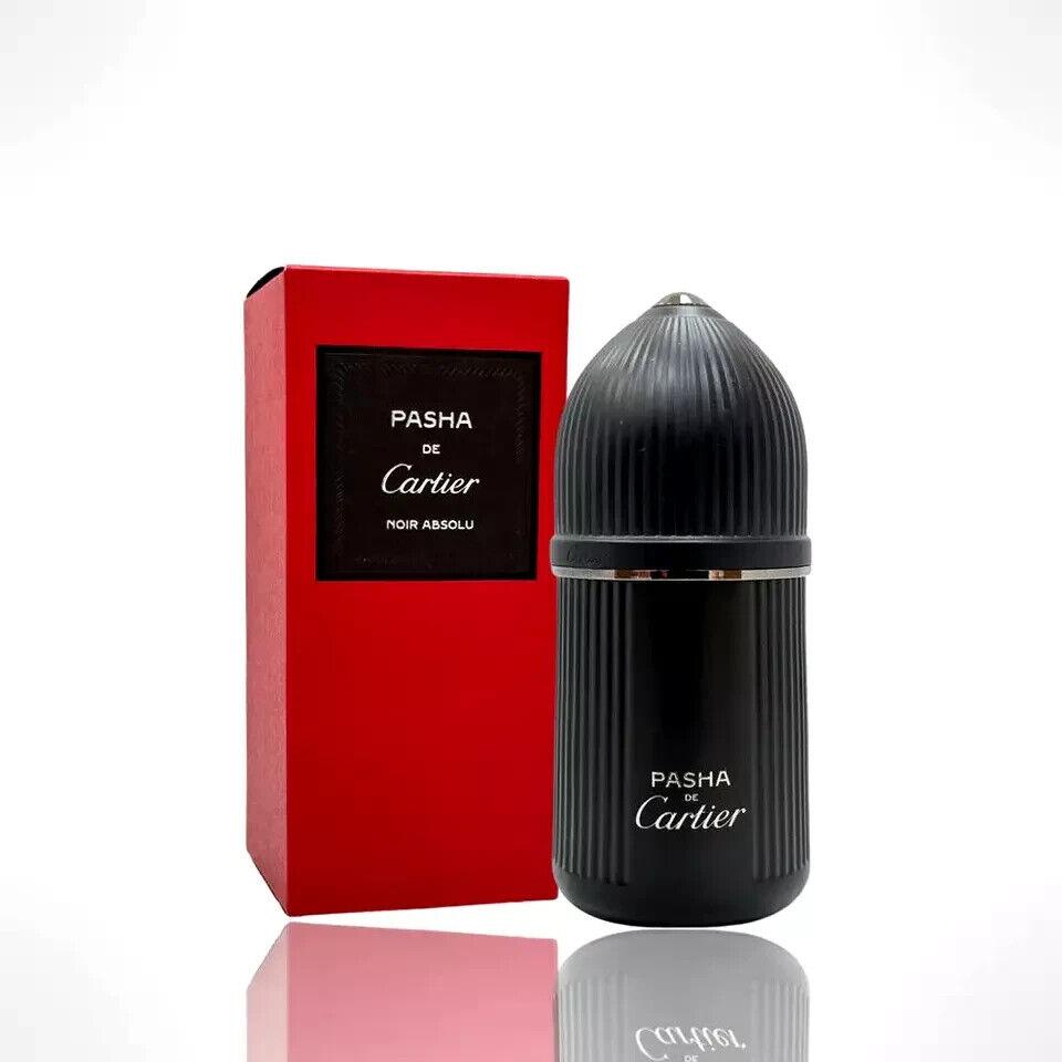 Pasha Noir Absolu BY CARTIER-PARFUM-SPRAY-1.6 OZ-50 Ml-authentic-france