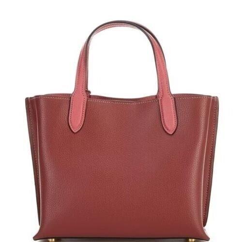 Coach Women s Willow Tote 24 Burgundy One Size