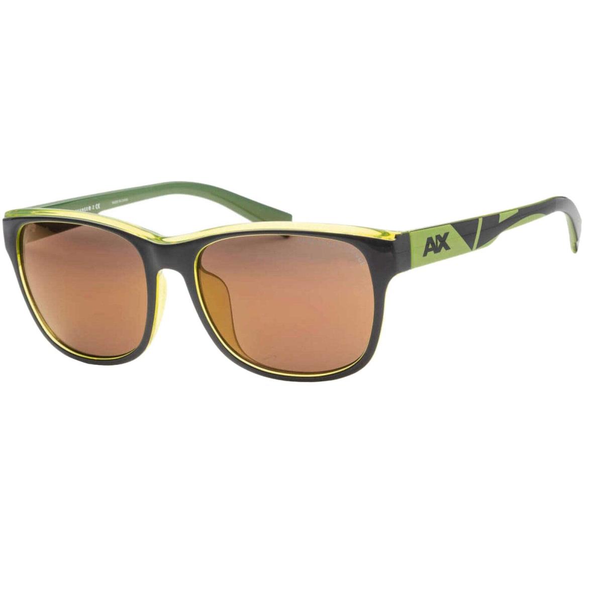 Armani Exchange Men`s Sunglasses Grey Green Armania Exchange 0AX4036F 81437357