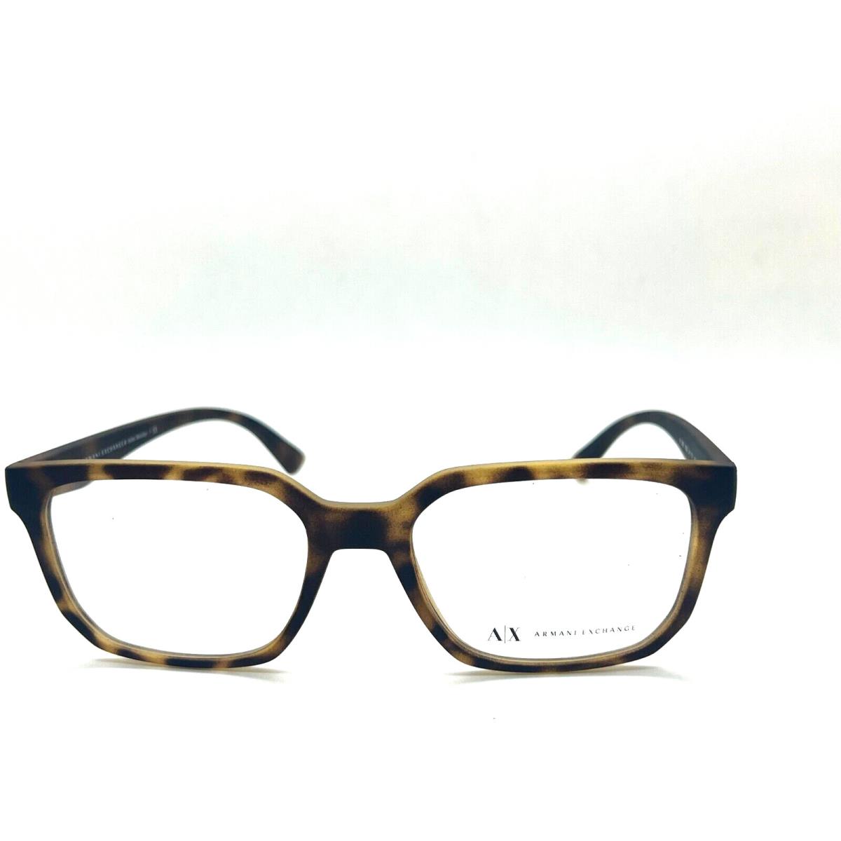 Armani Exchange AX3086 8029 Matte Havana Eyeglasses 54-18-145mm