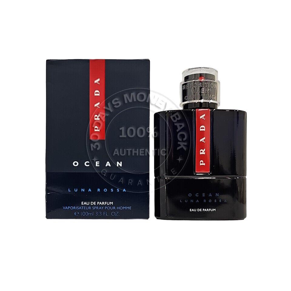 Prada Luna Rossa Ocean 3.4 oz / 100 ml Eau De Parfum Spray For Men