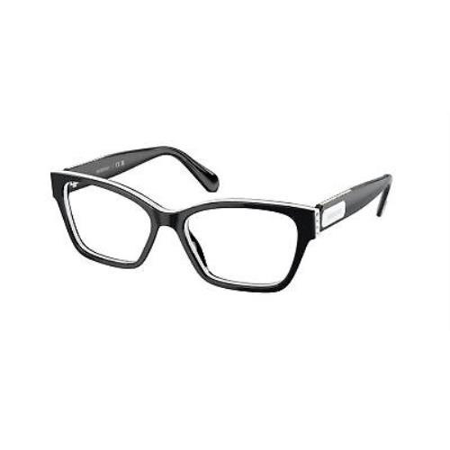Swarovski SK 2013 Black White 1015 Eyeglasses