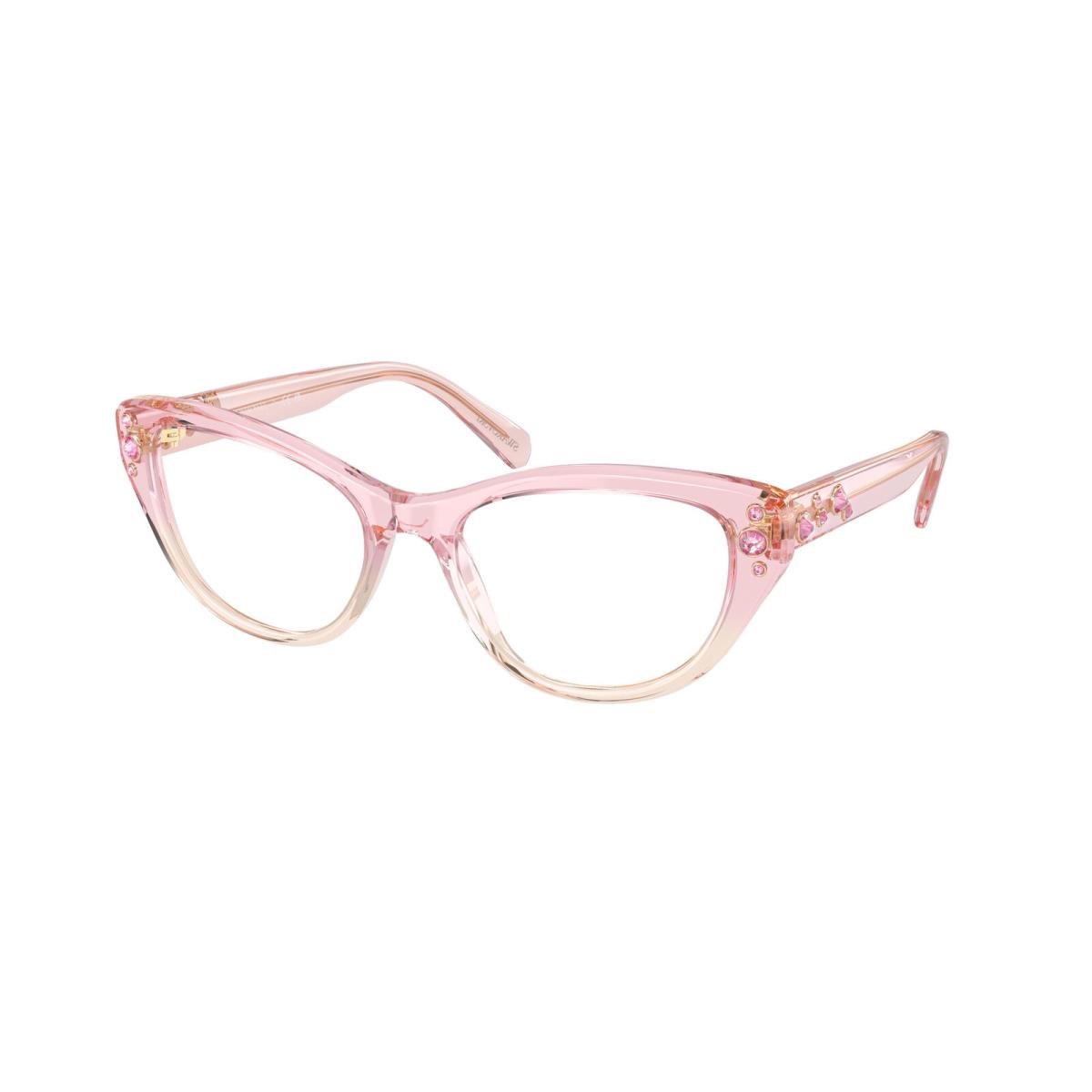 Swarovski SK 2023 Pink Gradient Clear 1048 Eyeglasses