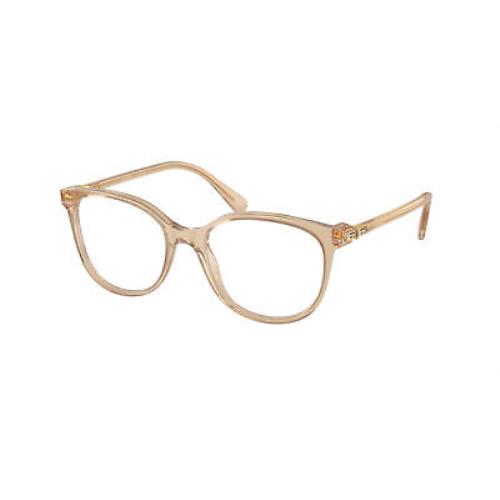 Swarovski SK 2002 Opaline Light Brown 1034 Eyeglasses