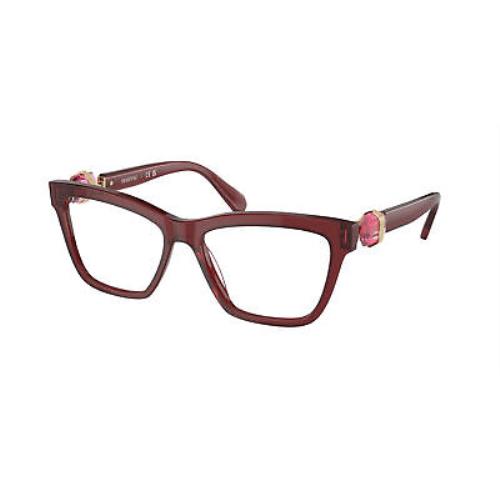 Swarovski SK 2021 Trasparent Burgundy 1055 Eyeglasses