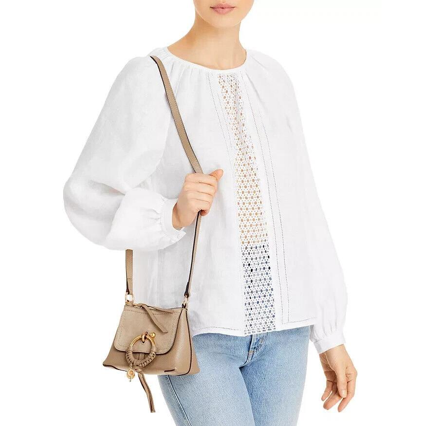See By Chloe Women Joan Mini Crossbody Leather Suede Bag Retail$599