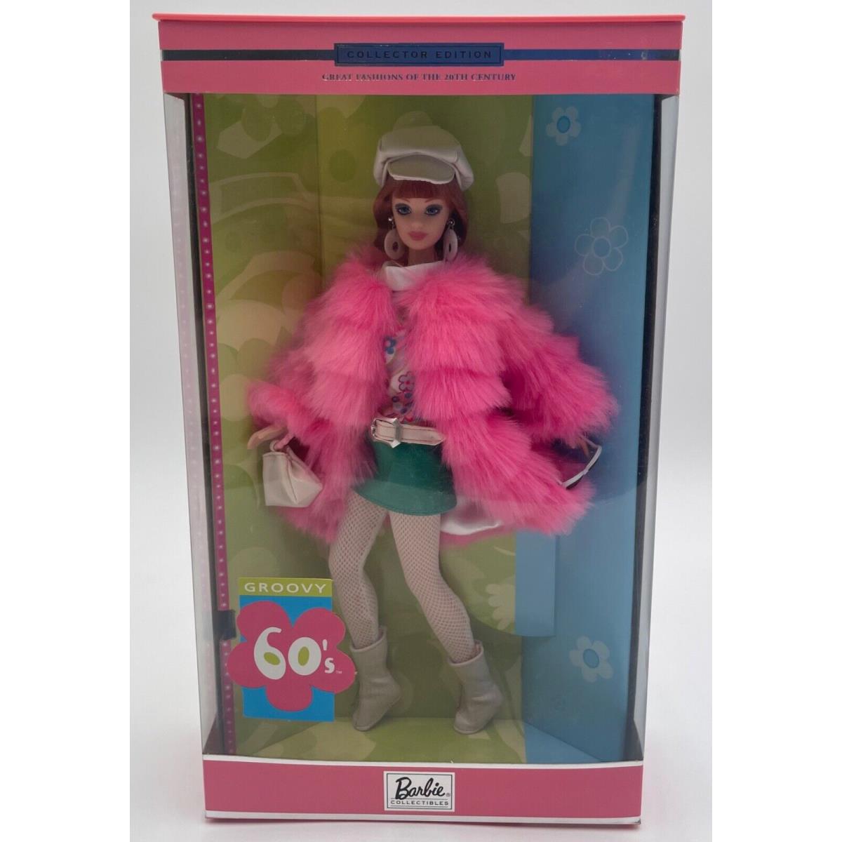 Mattel Grovy 60`S Barbie Doll Set Great Fashion OF 20TH Century Line 2000