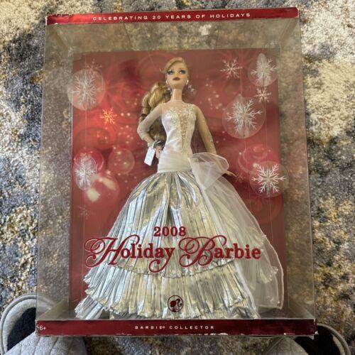 2008 Holiday Barbie 20 Years Of Holidays Never Out Of Box