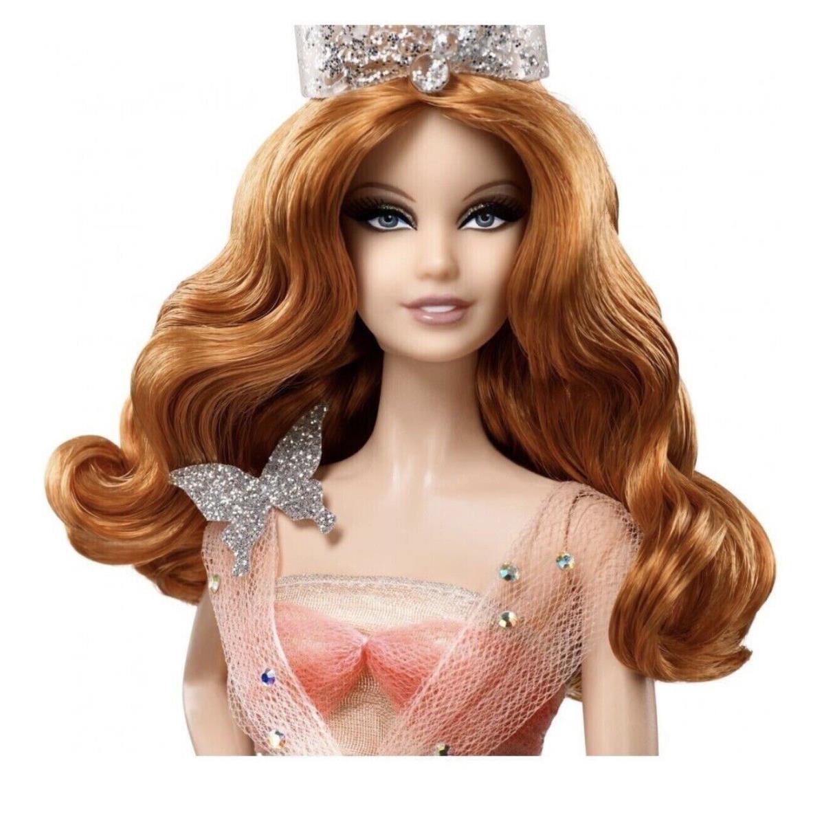 Glinda The Good Witch Wizard Of Oz 2015 Barbie Nrfb Shipper CJF31 Nrfb