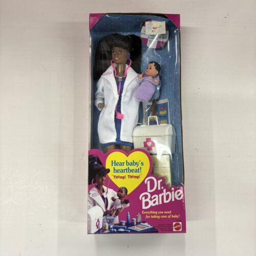 DR Barbie African Doll Baby Heartbeat 11814 Vintage 1993 Mattel Rare