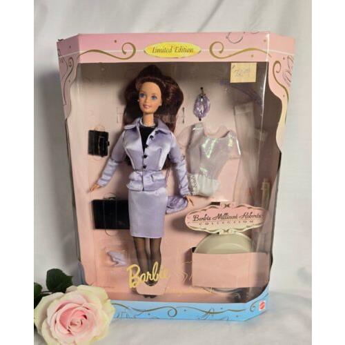 Barbie Perfectly Suited Lavender Suited Vintage 1997 Ltd Edition Doll Set