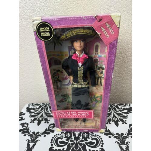 Mariachi Mexico Barbie - Dolls of The World Barbie-- Mib - Special Edition -vhtf