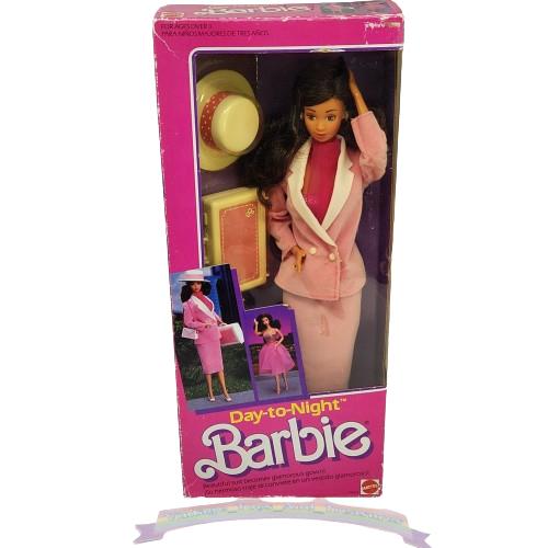 Vintage 1984 Day TO Night Hispanic Barbie Doll 7944 IN Box Mattel