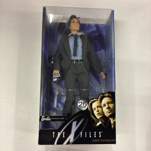 Mattel Barbie Signature The X Files 25th Anniversary Agent Fox Mulder FRN94 Nrfb