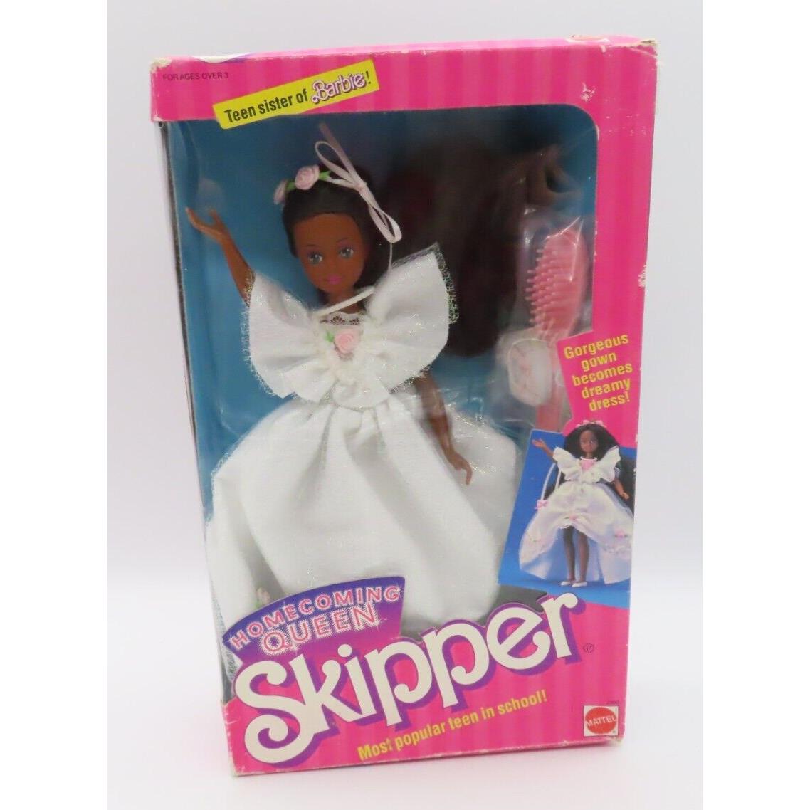 Homecoming Queen Skipper African American 1988 Mattel 2390 Nrfb