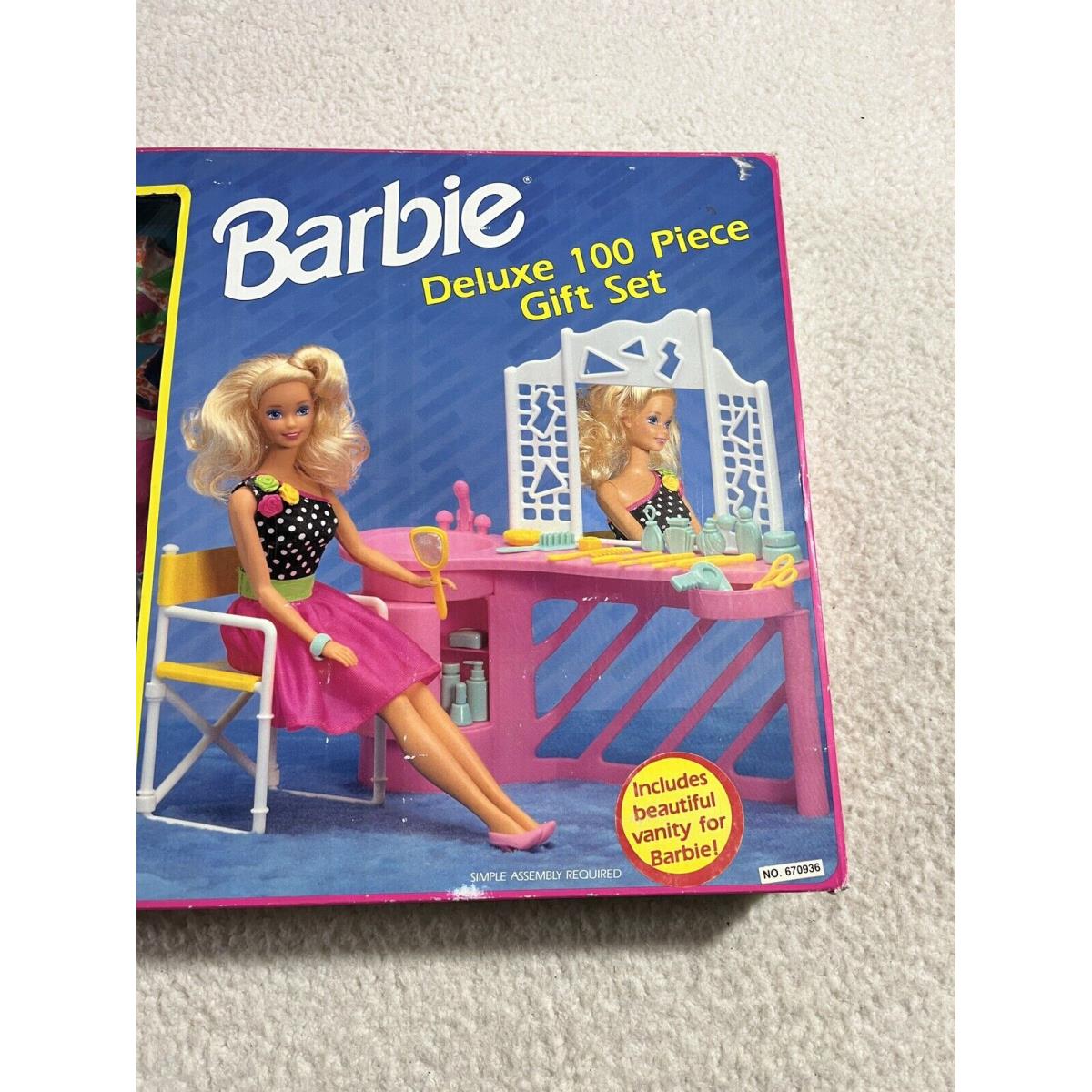 Vintage Barbie Deluxe 100 Piece Giftset Mattel Wholesale Club