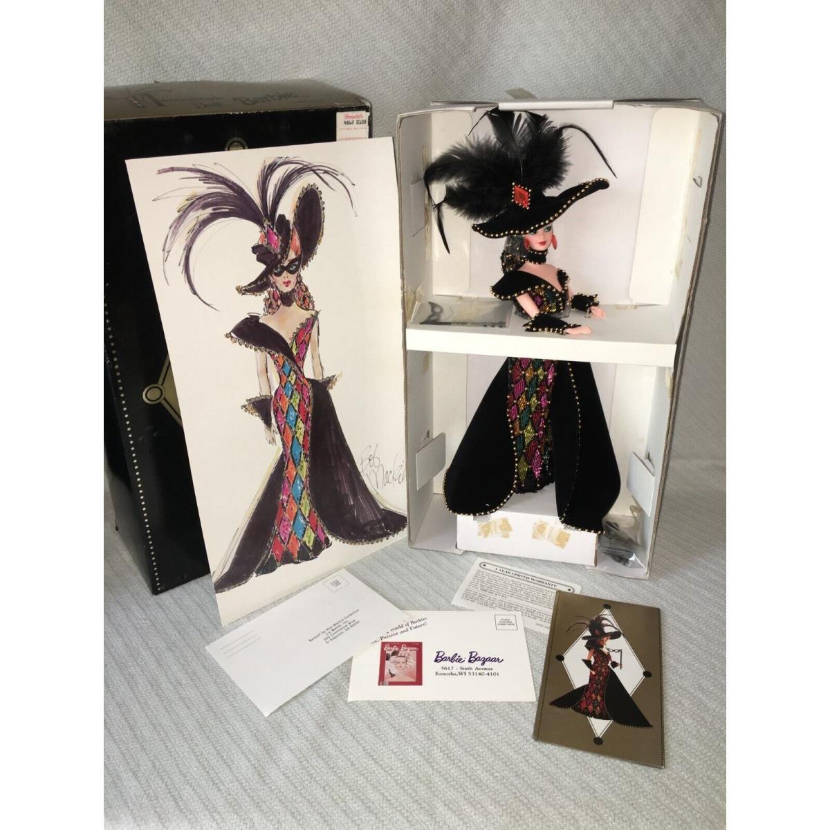 Bob Mackie Masquerade Ball Scented Fragrance 1993 Barbie Doll 10803