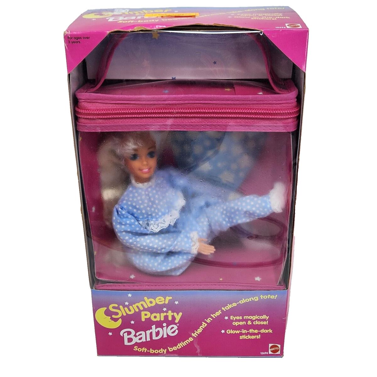 Vintage 1994 Slumber Party Barbie Doll Mattel 12696 IN Box