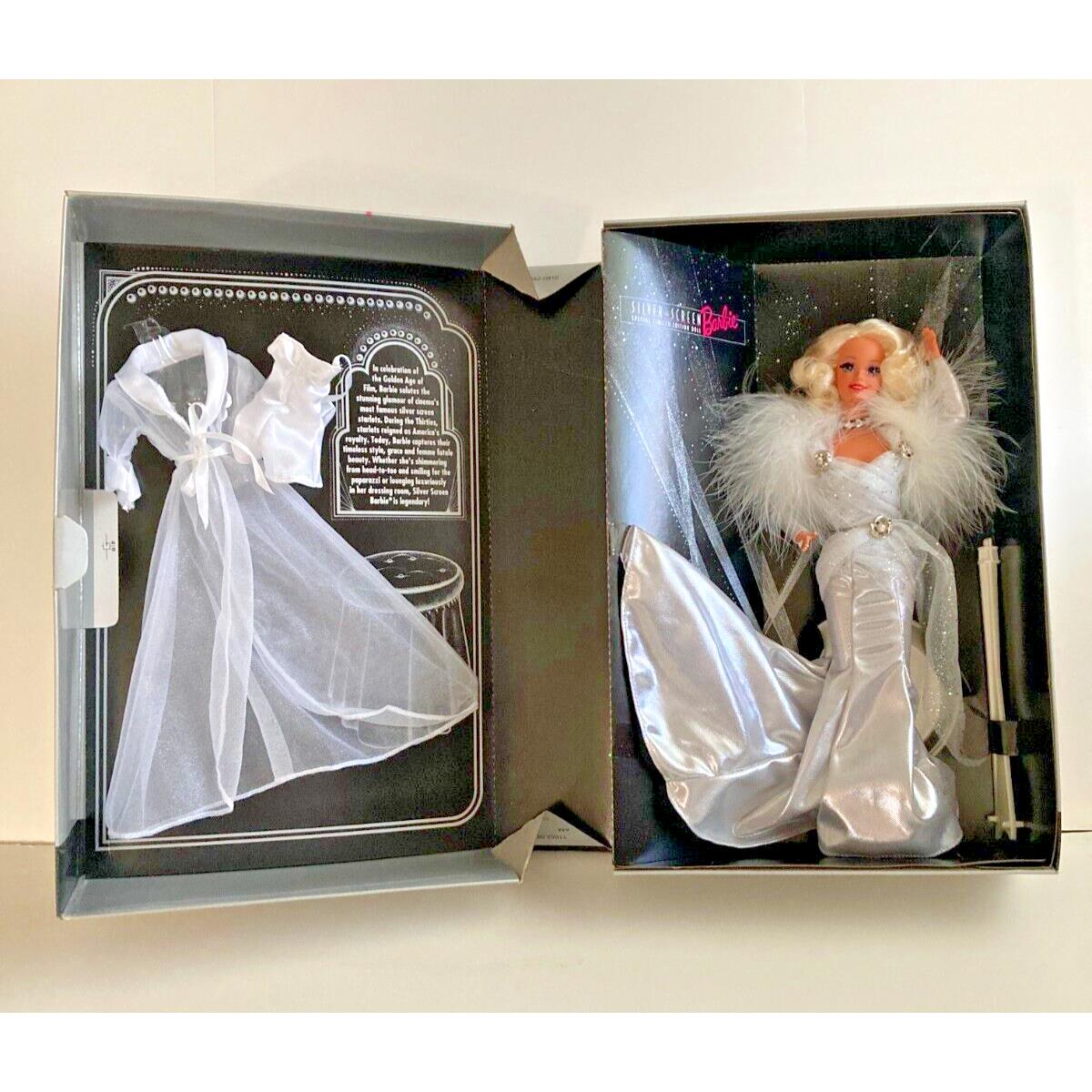 1993 Silver Screen Fao Schwartz Barbie Limited Edition Nrfb