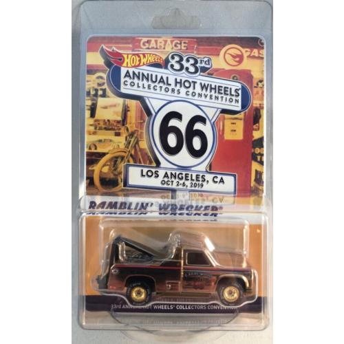 Collectors Convention Dinner 33rd Annual Hot Wheels Ramblin Wrecker Larry Wood