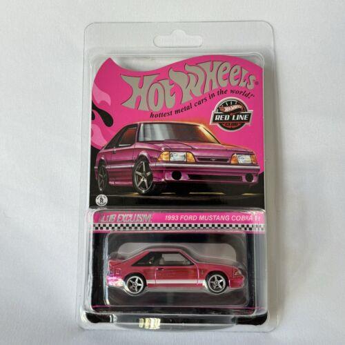 Hot Wheels 1993 Ford Mustang Cobra R Pink Edition Rlc Exclusive