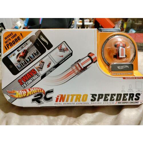 Hot Wheels Mini Cooper Challenge RC Nitro Speeders Remote Charger