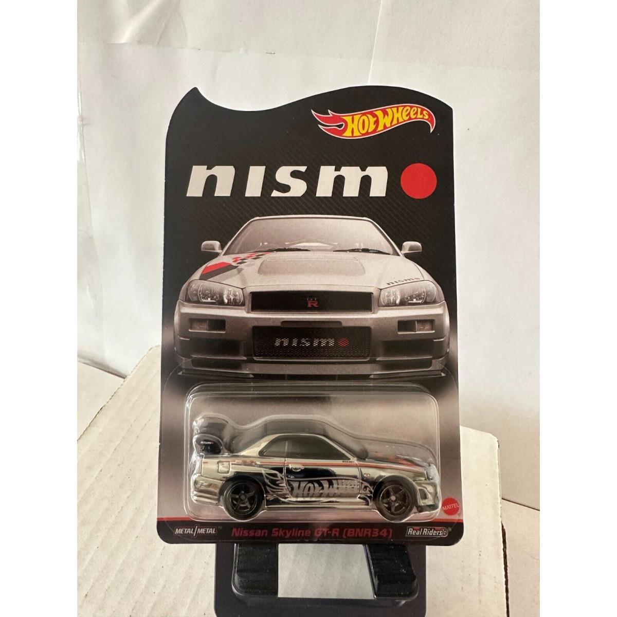 Hot Wheels Nismo Nissan Skyline Gt-r BNR34 Real Riders A4