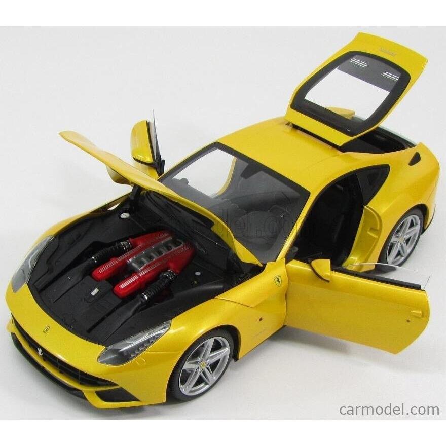 Hotwheels Ferrari F12 Berlinetta Elite Edition Yellow 1:18 Super Nice Very Rare