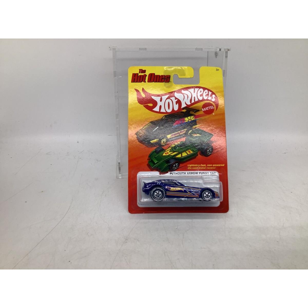 Hot Wheels The Hot Ones Plymouth Arrow Funny Car Chase 1:64 Scale Diecast