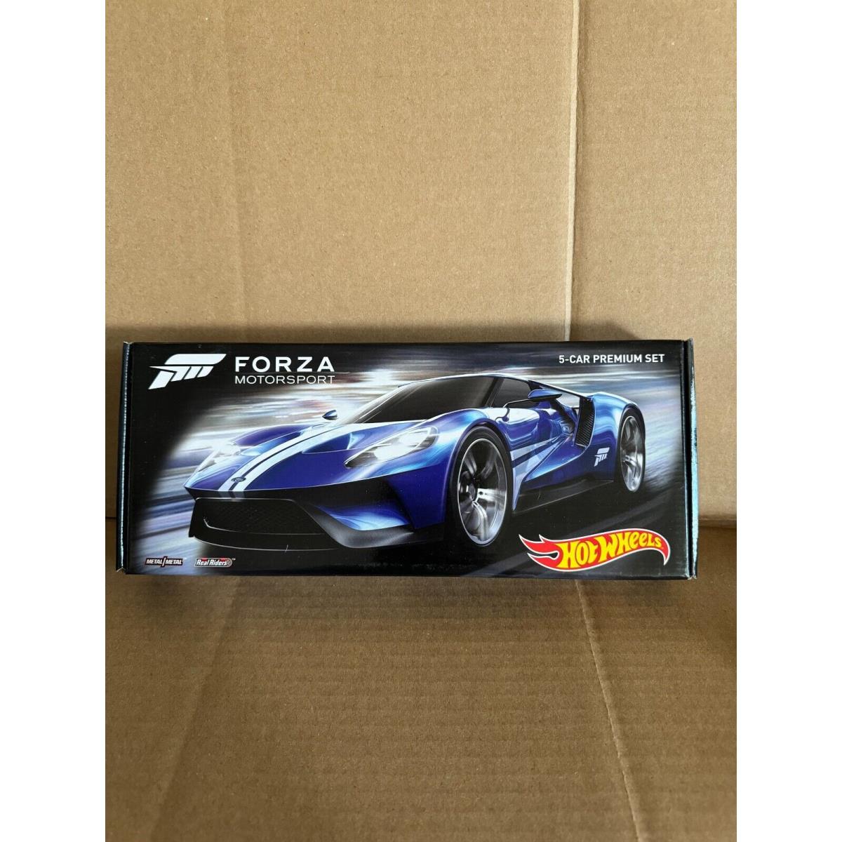 Hot Wheels Forza Motorsport 5 Car Premium Set Real Riders A24