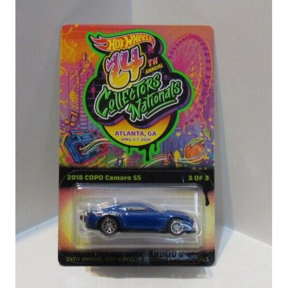 Hot Wheels 24th Nationals/convention 2018 Copo Camaro SS Low 321/4000 Chevy