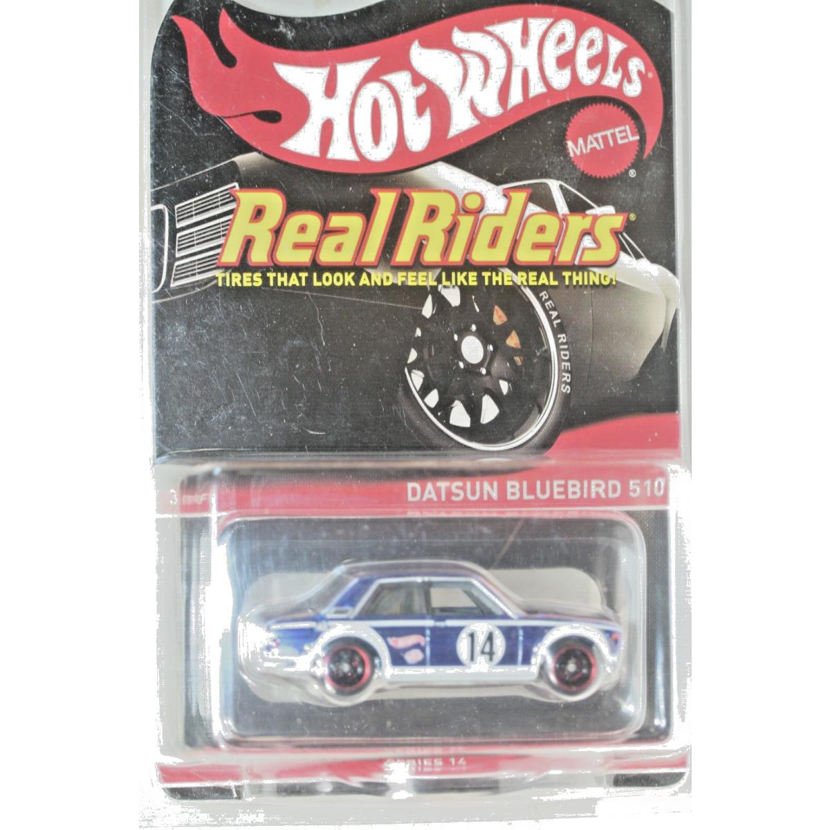 Hot Wheels Rlc Datsun Bluebird 510 Real Riders Series 14 04874/07000