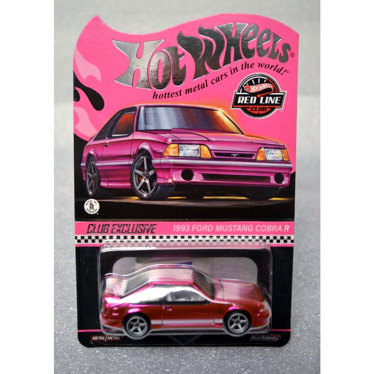 2024 Hot Wheels Nationals Convention Rlc Mustang Cobra Pink 1