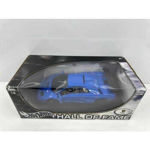Hot Wheels Hall Of Fame Lamborghini Diablo Gtr 1:18 Blue Htf