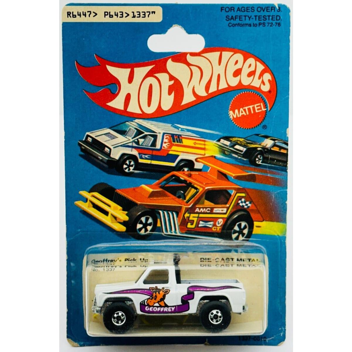 Hot Wheels Blackwall Geoffreys Pick UP Bywayman Tru 1337 in Blisterpack