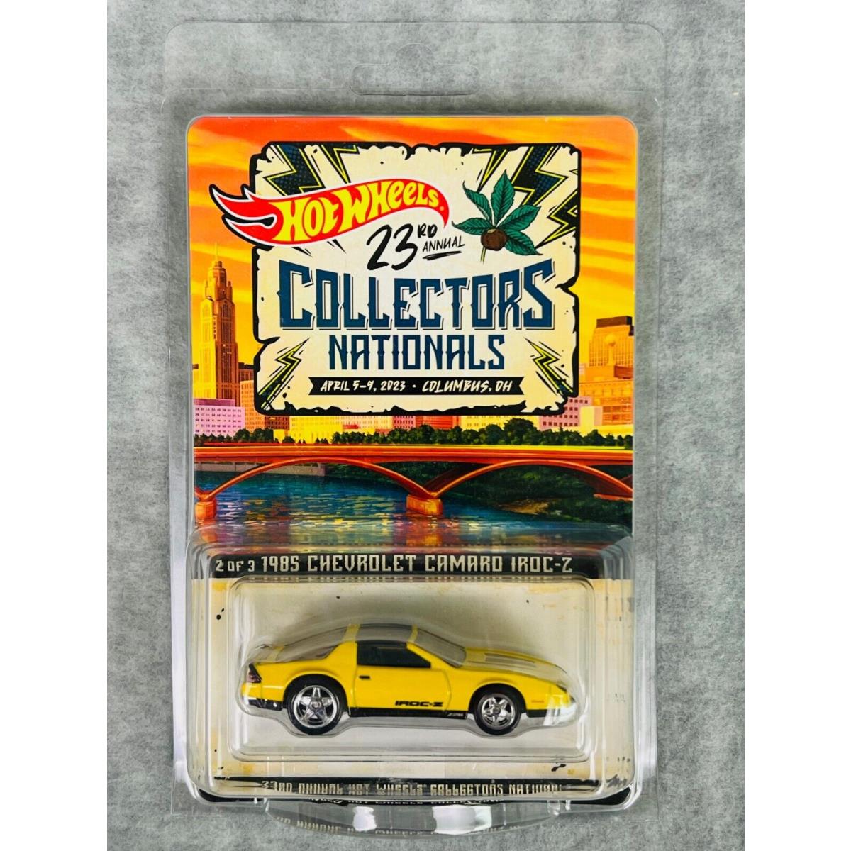 Hot Wheels 23rd Annual Collectors Nationals 1985 Chevrolet Camaro Iroc-z H11