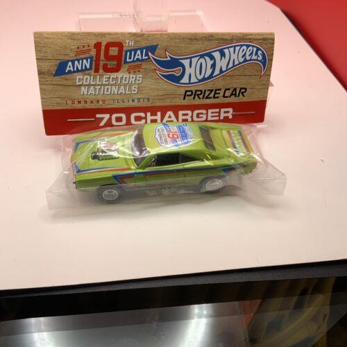 2019 Hot Wheels Nationals Convention Green 70 Dodge Charger