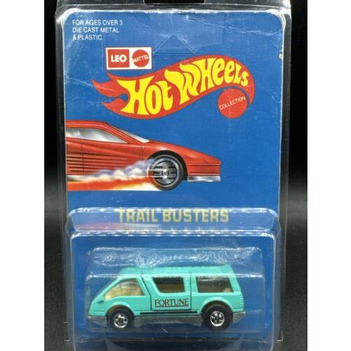 1991 Hot Wheels Teal Green Dream Van Xgw Trail Busters Fortune Leo India 5909