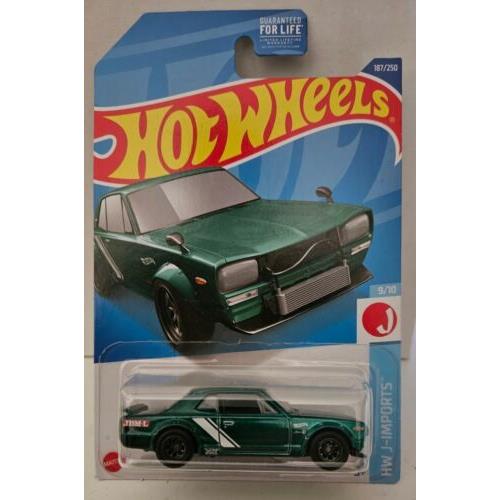 Hot Wheels Skyline H/t 2000 Gt-x Super Treasure Hunt W/ Protector Pack