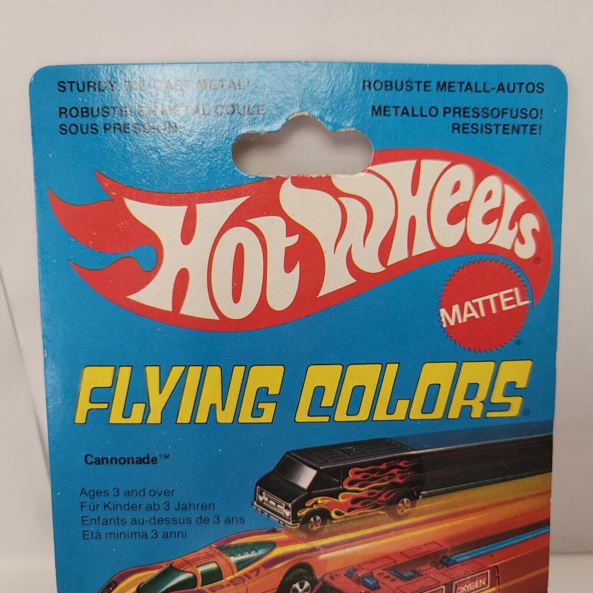 Cannonade Gohd 1980 Hot Wheels Flying Colors Punched Hong Kong KT99