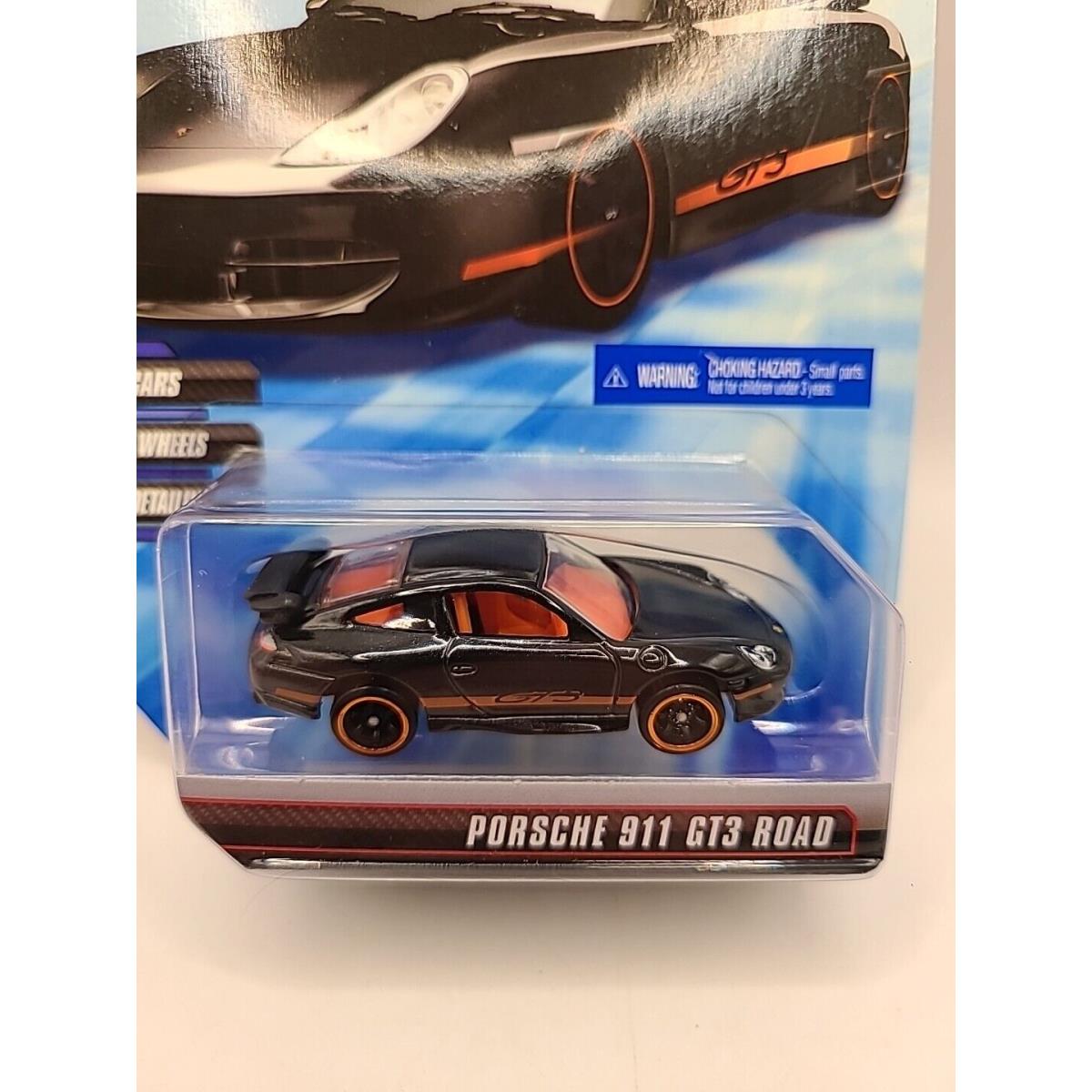 Hot Wheels Speed Machines Porsche 911 GT3 Road Black/orange