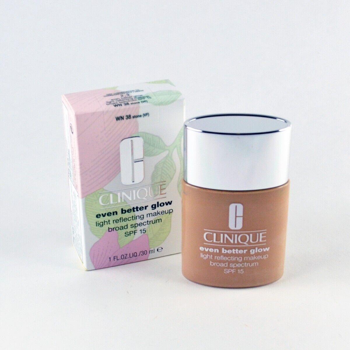 Clinique Even Better Glow Light Reflecting SPF15 Makeup WN 38 Stone - Size 1 Oz