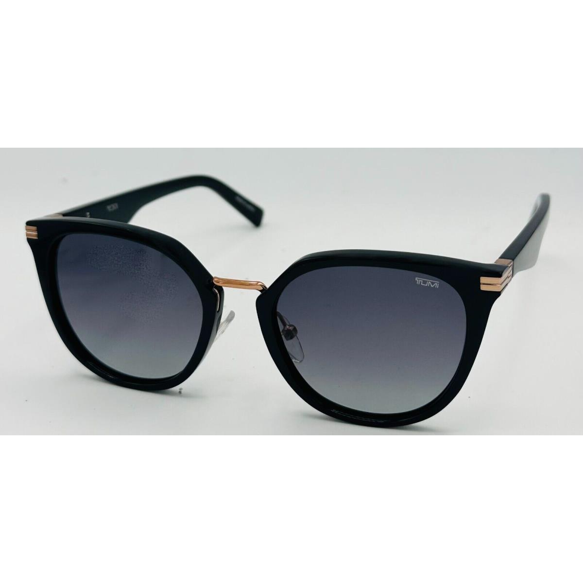 Tumi Unisex Cat Eye Back Gold Plastic Sunglass STU004. 700