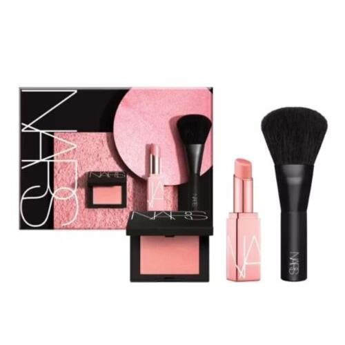 Nars Orgasm Thrills Lip Cheek 3pc Set- New-see Details