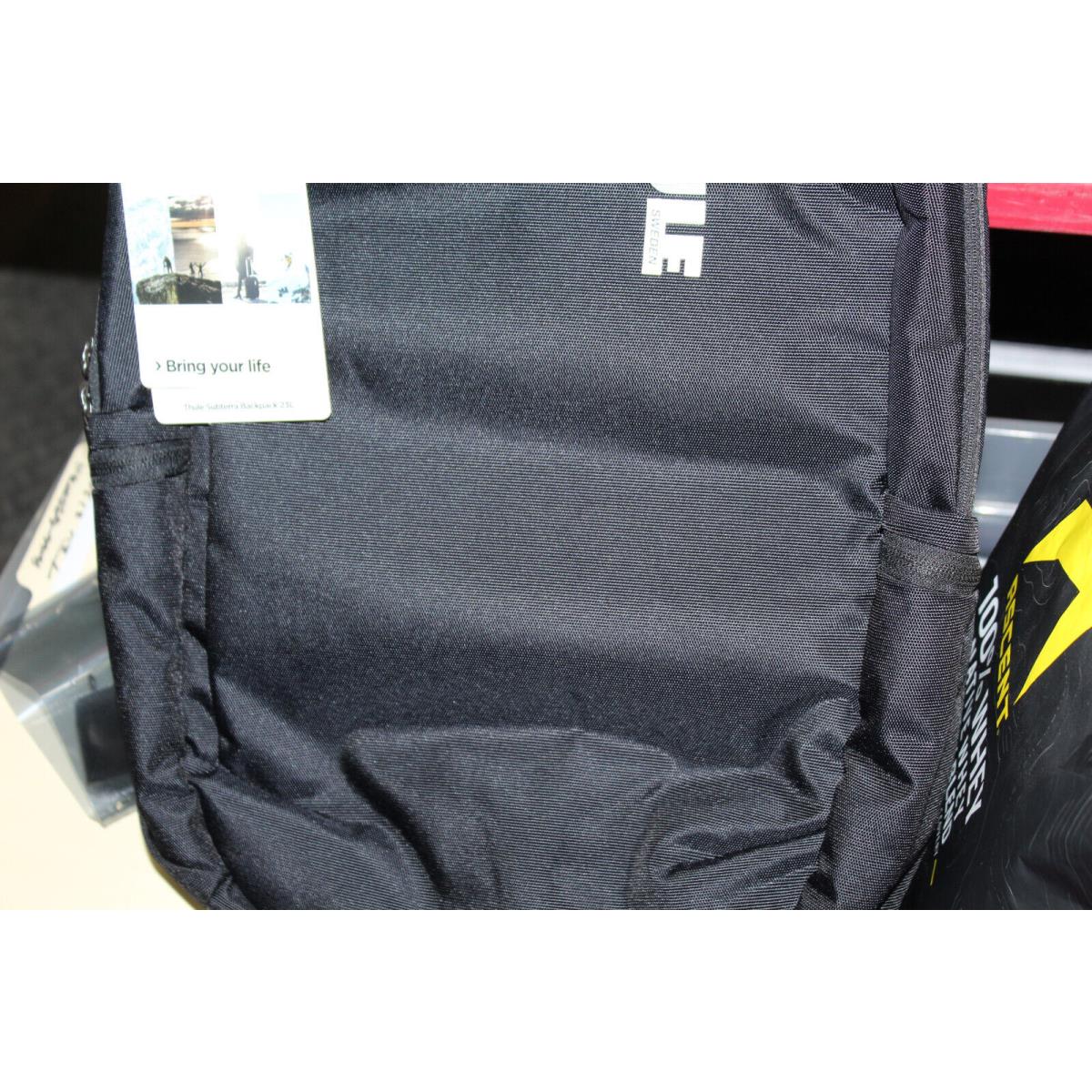 Thule Subterra Convertable Black Exterior/aqua Interior Carry On Luggage 40L