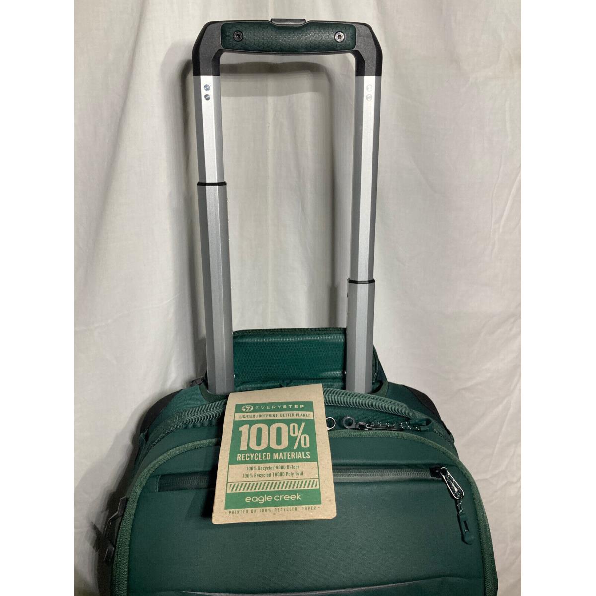 Eagle Creek Tarmac XE Carry On 2-Wheel Softside Luggage Suitcase 40L Green