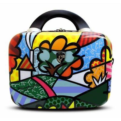 Heys Usa Luggage Britto Flowers Hard Side Beauty Case Multi-colored One Size