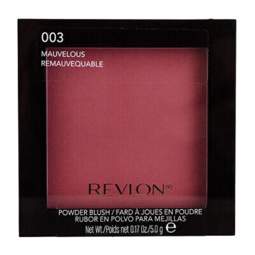 4 Pack Revlon Powder Blush Mauvelous 3 0.17 oz