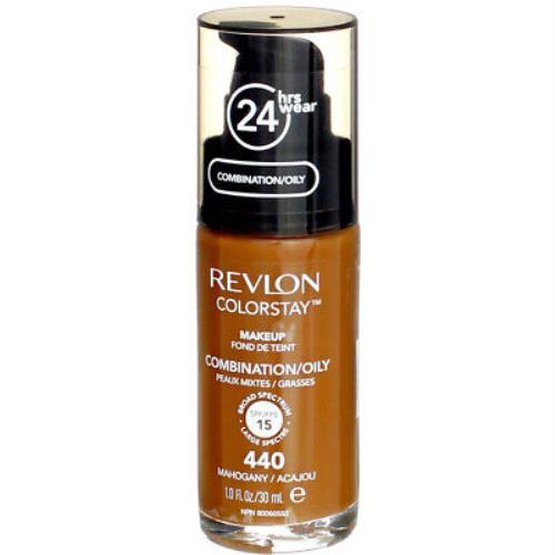 6 Pack Revlon Colorstay Makeup Foundation For Combination Oily Sk